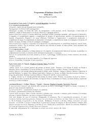 E la regina dette alla luce un figlio che si chiamò asterione. Programma Di Italiano Classe Ib