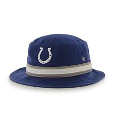 47 Brand Striped Bucket Hat Nfl Gilligan Fishing Cap Indianapolis Colts Continue To The Product At The Image Link Indianapolis Colts 47 Brand Bucket Hat