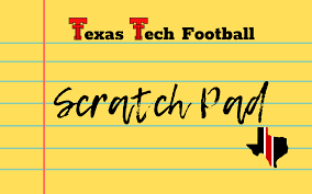 texas tech football scratch pad depth chart released