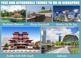 Singapore is a place where the east meets west. Free And Affordable Things To Do In Singapore Singapore Tour Singapore Tour Package Malaysia Tour