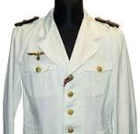 Kriegsmarine cotton summer white tunic for Oberleutnant zur See- Kriegsmarine