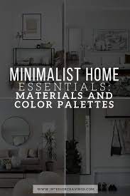 Check spelling or type a new query. Minimalist Home Essentials Materials And Color Palette Interior Cravings Home Decor Inspiration Interior Design Tools And Diy Design Courses