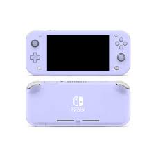 Lavender Blue Switch Lite Skin Nintendo Switch Accessories Switch Nintendo Lite