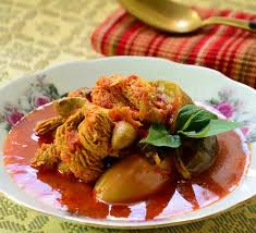 Asam pedas ikan pari | fish in asam curry nyonya cooking. Asam Pedas Telur Ikan Dapur Tanpa Sempadan