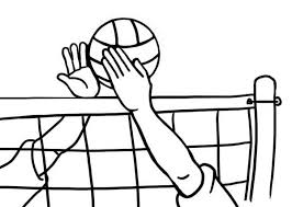 The Volleyball Blocked By Opponent Coloring Page Download Print Online Coloring Pages For Free Color In 2020 Coloring Pages Online Coloring Online Coloring Pages