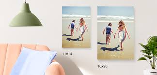I don't know how to change from the default options which allows me to print 9 per page or 35 per page you will have to do some experimenting with spacing and orientation but the freeware xnview can be set up to print 16 photos per page. Canvas Prints Create Custom Canvas Prints At Cvs Photo