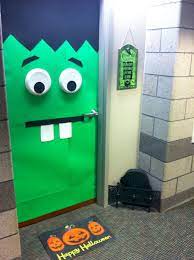 70 Halloween Outdoor Decorations With Scary Spell Elonahome Com Halloween Dorm Halloween Door Decorations Dorm Decorations