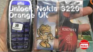 It will prompt for sim unlock. Unlock Nokia 3220 Orange Uk Youtube