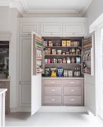 Love How This Cabinet Pantry Opens Up To Reveal A Proper Work Surface Could Be A Great Place For Contemporary Open Plan Kitchens Kitchen Design Pantry Design