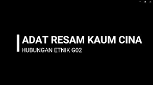 Seterusnya, kandungan kedua bagi adat resam dan pantang larang kaum cina, chopstik tidak dibenarkan letak menegak ketika makan kerana ia ibarat seperti membakar (2018, jan) adat resam & pantang larang kaum cina di malaysia yang perlu kita tahu online, available: Adat Resam Kaum Cina Youtube