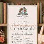 Bookish Summer Craft Social