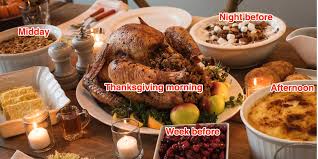 Pick up and catering orders. Thanksgiving Cooking Timeline When To Start Each Dish Insider