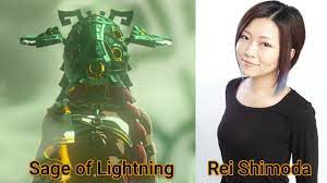 Character and Voice Actor - Zelda Tears of the Kingdom Japanese - Sage of  Lightning - Rei Shimoda - YouTube