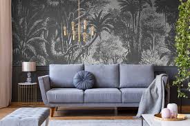 See more ideas about wallpaper, black wallpaper, wall coverings. Black White Statement Jungle Wallpaper Mural Feathr Wallpapers