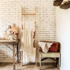 Allow leanne ford to once again the softened brick creates a muted, textured accent wall that lends itself well to almost any. How To Install Faux Brick Wall Hallstrom Home