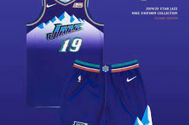 Gear up for your next utah game with official utah jazz apparel including jazz jerseys, playoff tees and more jazz 2021 playoffs gear. Purple Mountain Majesty Utah Jazz Release 97 Throwback Jerseys Slc Dunk