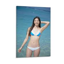 Amazon.co.jp: Rika Adachi Variety Talent Cute Actress Swimsuit Cute Sexy  Photo Poster Canvas Art Panel Poster Wall Art Modern Living Room Decor Oil  Painting 08x12inch (20x30cm)