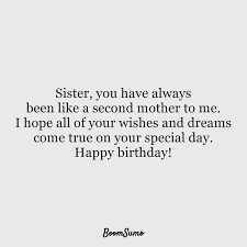 Happy birthday, sister like no other. 110 Best Happy Birthday Sister Quotes Wishes Boom Sumo