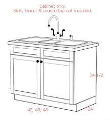 Maybe you would like to learn more about one of these? Madison Ginger Accent 45 W Sink Base Cabinet