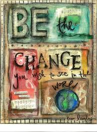 Inspirational Quote Be The Change Ghandi 8x10 By Artbyerinleigh Words Great Quotes Inspirational Words