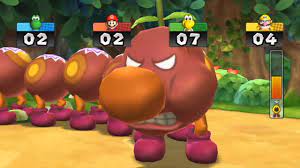 Mario Party 9 - Boss Battle - Wiggler Bounce - YouTube