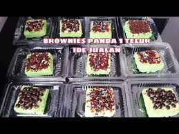 Resep brownies kukus tidaklah jauh berbeda dengan resep brownies panggang. Wow Brownies Pandan Kukus Cuma 1 Telur Brownies Pandan Kukus Irit Telor Ide Jualan Youtube