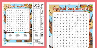 For free loops, oneshots, samples, or requests: Free Orchestra Word Search Music Word Search With Answer Key