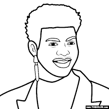 Online coloring > hip hop rap stars. Hip Hop Rap Star Online Coloring Pages