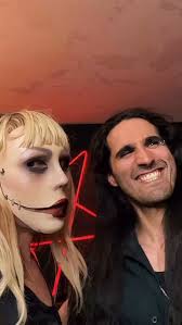 Got all dolled up to see IAMX at the Modclub in Toronto last night. I found  a Mr. Mike Wimer in the wild who is native to Seattle.🤣 (also drums for  Ayria)