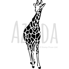 My little pony coloring pages is a unique template for toddlers. Azeeda A4 Giraffe Wall Stencil Template Ws00013465 Buy Online In Andorra At Andorra Desertcart Com Productid 62220351
