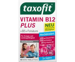 Taxofit Vitamin B12 Plus B5 Folsaure Mini Tabletten 40 Stk Ab 2 41 Preisvergleich Bei Idealo De