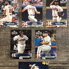 It's easy to make assumptions about your collection based on what is happening today. 2017 Mlb National Baseball Day Card Lot Atlanta Braves Collection Topps Trading Cards Sidelineswap