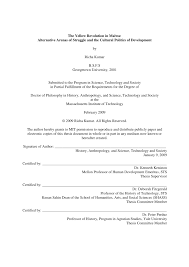 PDF) The Yellow Revolution in Malwa : alternative arenas of struggle and  the cultural politics of development