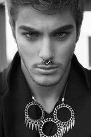 konstantinos laios such a fine man to be led around by the nose men s piercings nose ring men male model photos