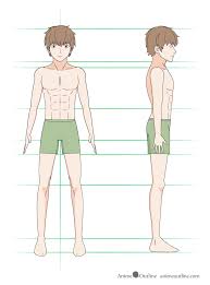 Image of tutorial tuesdays male female drawing differences anime amino. How To Draw Anime Male Body Step By Step Tutorial Animeoutline