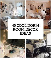 Whether you're looking for dorm bedding, throw pillows, or giant wall tapestries. 45 Cool Dorm Room Decor Ideas You Ll Like Digsdigs