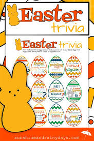 There are a few easter candies that everyone secretly hates, but no one disguises their disgust for peeps. Easter Trivia With Answers 35 Images Easter Trivia 2020 Facts Quiz Questions And Easter Bible Trivia Questions Ii 6 Best Printable Baseball Trivia Questions And Answers