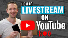 How to LIVESTREAM on YouTube - Complete Beginner Guide! - YouTube