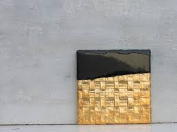 Black And Gold Painting Diy Gold Leaf Black Gold Leaf 8x8 X0 6 Abstract Painting 49 Usa Canada Acrylic Contemporary Art Impasto Ori Abstract Painting Gold Leaf Art Gold Leaf