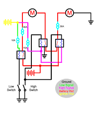 Dual radiator fan and air condition relay wiring diagram | sabri efi auto. Series Parallel Fan Wiring Pirate 4x4