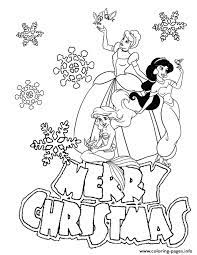 Disney christmas coloring pages are a fun way for kids of all ages, adults to develop creativity, concentration, fine motor skills, and color recognition. Disney Princesses Snowflake Christmas Coloring Pages Printable