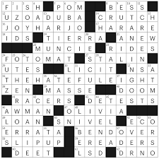 New york times crossword puzzle answers 0720. Monday July 20 2020 Diary Of A Crossword Fiend