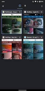 I wasn't aware contact tracing apps were a thing. Chrome For Android Getting New Grid Layout And Tab Grouping 9to5google