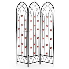 These tiered candle holder displays are all over home decor magazines and pop up constantly on pinterest. Outdoor 6 Candle Screen With 39 Votive Holders Walmart Com Walmart Com