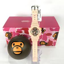 These necessary cookies do not process personal data as they do not identify you as an individual. Casio Baby G X Baby Milo Store By A Bathing Ape Limited Edition Ba 130 Series Shopee Malaysia