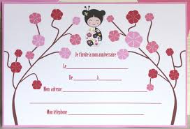 Carte D Invitation Pour Anniversaire A Imprimer Enfant Sur Le Carte Invitation Anniversaire Invitation Anniversaire A Imprimer Carte Anniversaire Personnalisee