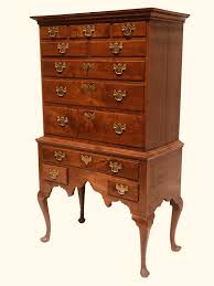 1970 s vintage mcm drexel accolade campaign style highboy dresser brass accents. 18th C Antique Queen Anne Period Philadelphia Walnut Highboy Dresser Bay Colony Antiques