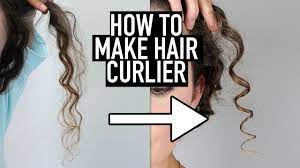 Try coconut, olive, or jojoba oil. How To Make Hair Curlier 10 Tips For Tighter Defined Curls Youtube