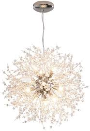 We're excited to help you find the tools you need to start your project. Surpars House 12 Lights Modern Sputnik Chandelier Dandelion Pendant Light Silver Amazon Co Uk Lighting