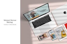 Minimal Devices Mock Ups Web Mockup Mockup Templates Frame Mockups
